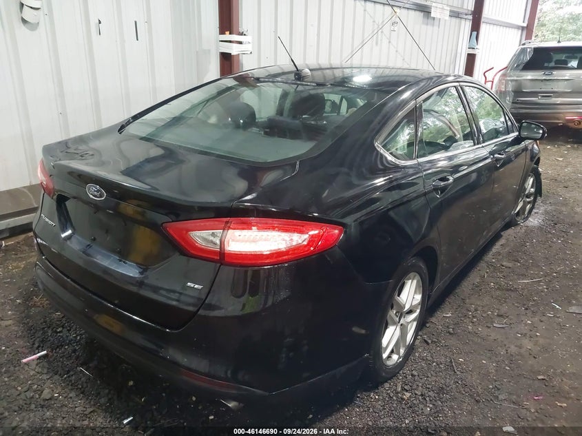 Vin: 3fa6p0h79gr298460, lot: 46646447, ford fusion se 20164