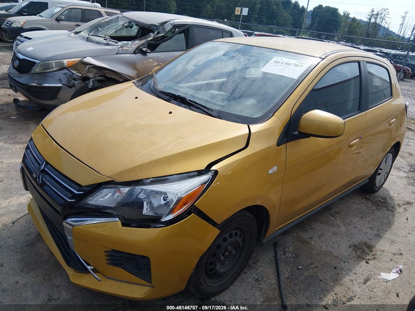 Vin: ml32auhj2rh002361, lot: 46646464, mitsubishi mirage es 20242
