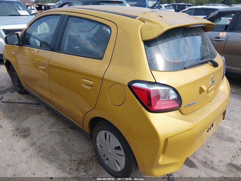 Vin: ml32auhj2rh002361, lot: 46646464, mitsubishi mirage es 20243