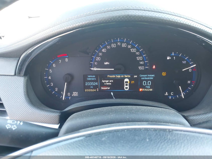 CADILLAC XTS 2015 VIN 2G61U5S32F9198398