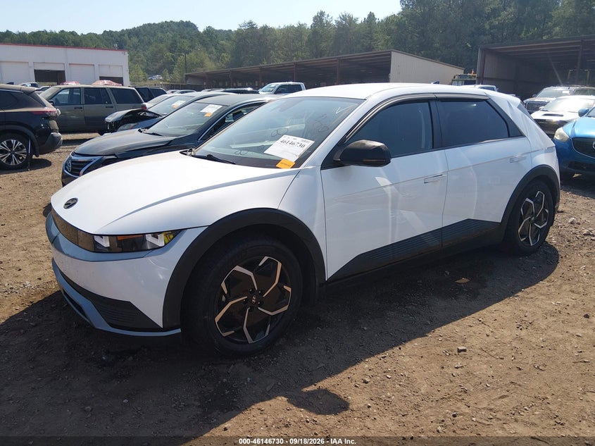 Vin: km8kn4ae3nu062838, lot: 46646487, hyundai ioniq 5 sel 20222