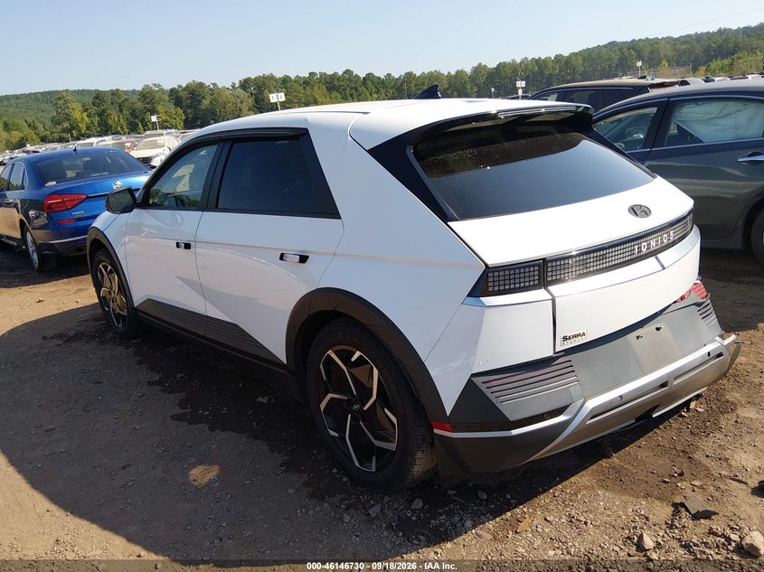 Vin: km8kn4ae3nu062838, lot: 46646487, hyundai ioniq 5 sel 20223