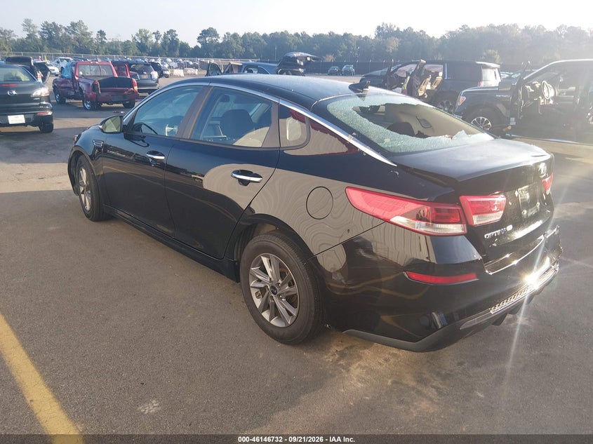 Vin: 5xxgt4l34lg398612, lot: 46646489, kia optima lx 20203