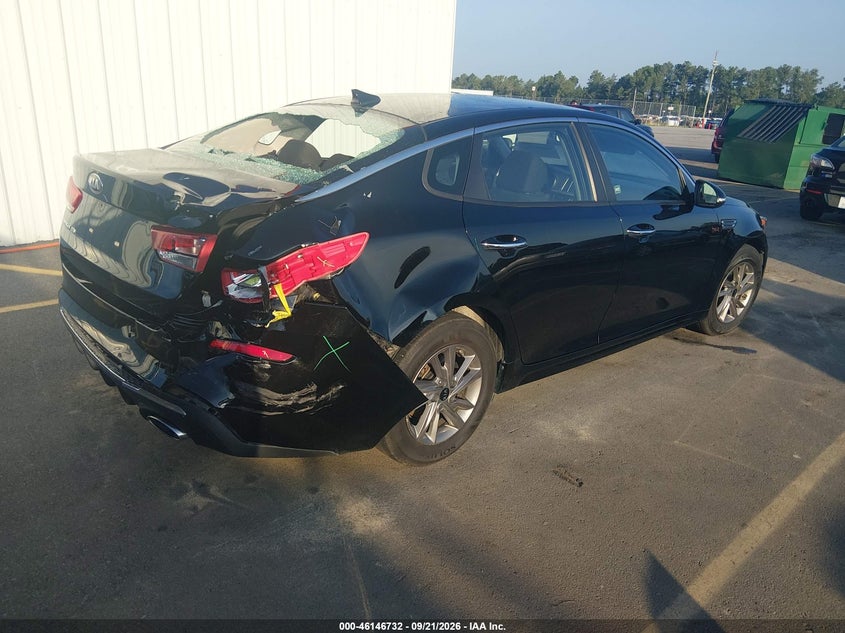 Vin: 5xxgt4l34lg398612, lot: 46646489, kia optima lx 20204