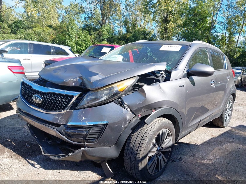 Vin: kndpccac3g7816895, lot: 46646501, kia sportage ex 20162