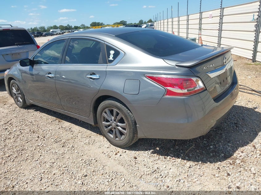 Vin: 1n4al3ap1fn404998, lot: 46646507, nissan altima 2.5 s 20153