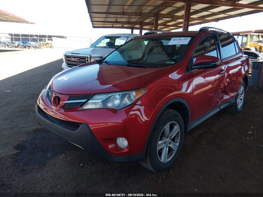 Vin: jtmrfrev2ej000596, lot: 46646508, toyota rav4 xle 20142