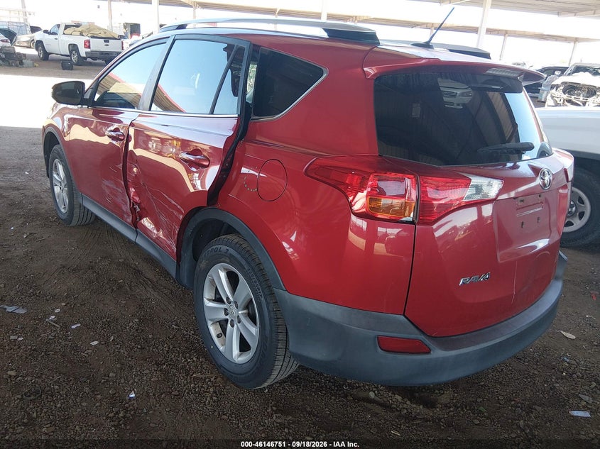Vin: jtmrfrev2ej000596, lot: 46646508, toyota rav4 xle 20143