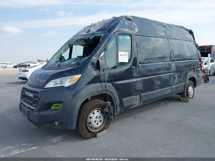 Vin: 3c6lrvdg4ne135706, lot: 46646516, ram promaster 2500 high roof 159 wb 20222