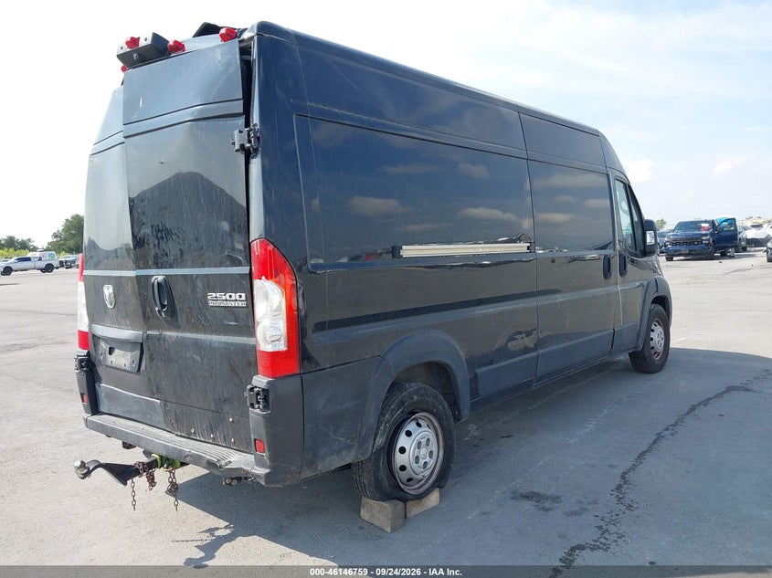 Vin: 3c6lrvdg4ne135706, lot: 46646516, ram promaster 2500 high roof 159 wb 20224