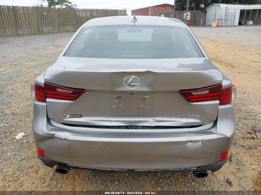 LEXUS IS 300 2016 VIN JTHCM1D24G5006236