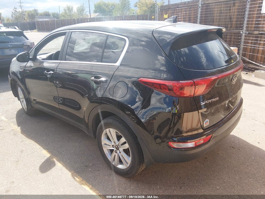 Vin: kndpmcac4j7395449, lot: 46646533, kia sportage lx 20183