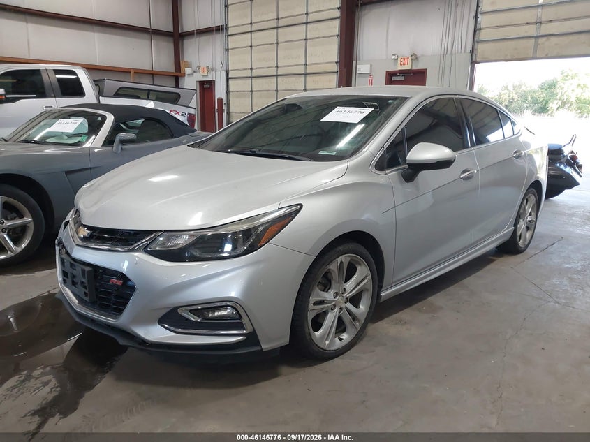 Vin: 1g1bg5sm7g7290300, lot: 46646534, chevrolet cruze premier auto 20162