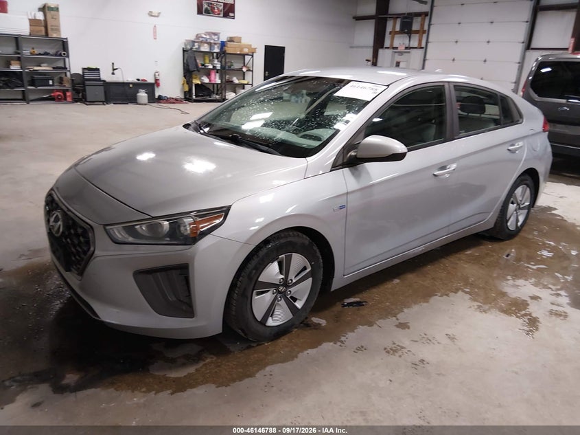 Vin: kmhc65lc9lu220681, lot: 46646545, hyundai ioniq hybrid blue 20202