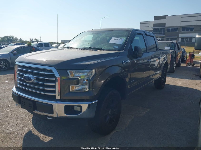 Vin: 1ftew1egxfkf03094, lot: 46646556, ford f-150 xlt 20152