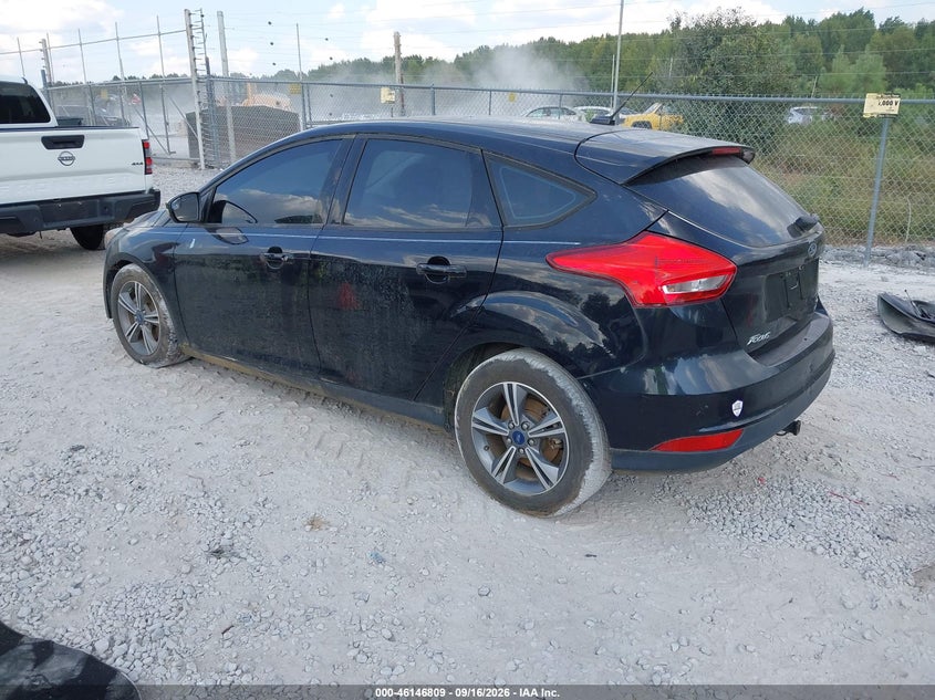 Vin: 1fadp3ke9gl401861, lot: 46646566, ford focus se 20163