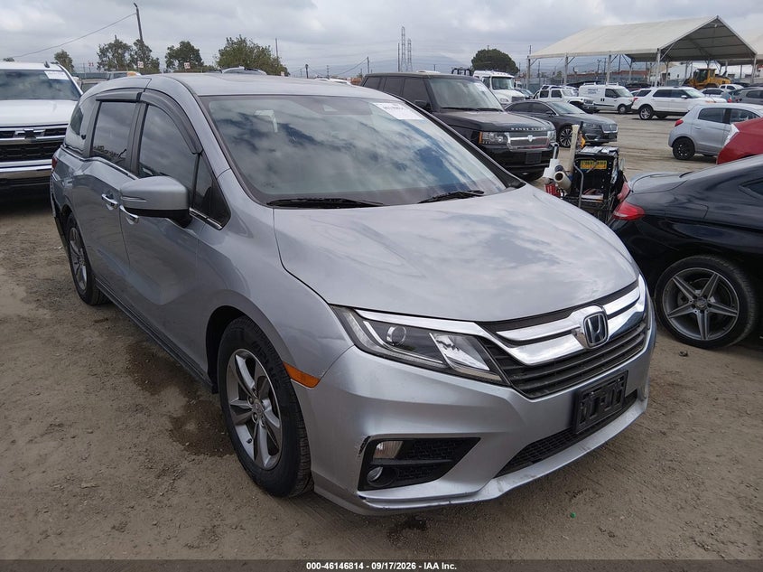 Vin: 5fnrl6h7xjb054301, lot: 46646570, honda odyssey ex-l 2018 img_1