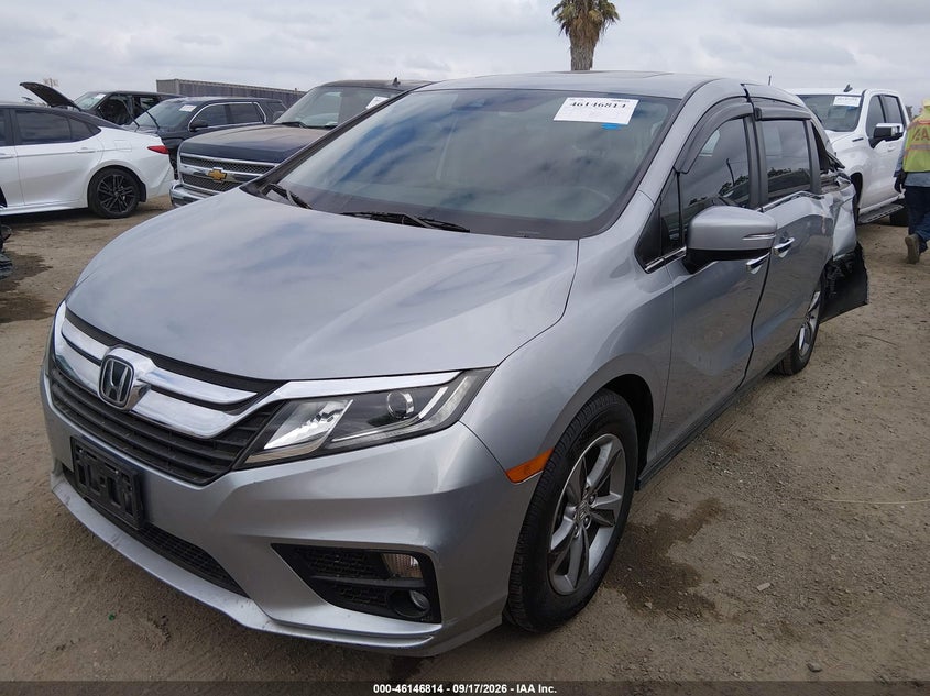 Vin: 5fnrl6h7xjb054301, lot: 46646570, honda odyssey ex-l 20182