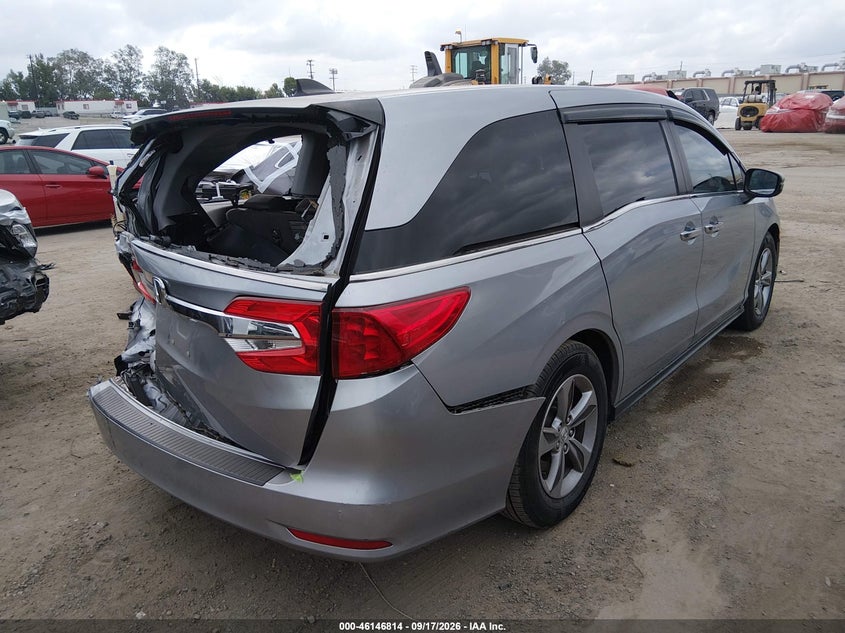 Vin: 5fnrl6h7xjb054301, lot: 46646570, honda odyssey ex-l 20184