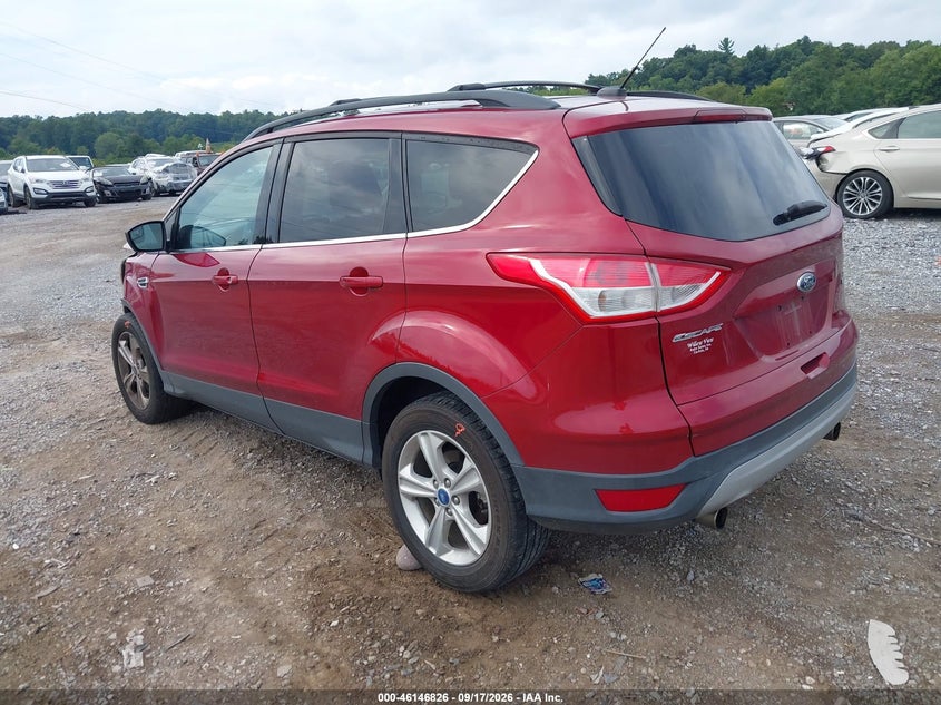 Vin: 1fmcu0gx6dub89476, lot: 46646583, ford escape se 20133