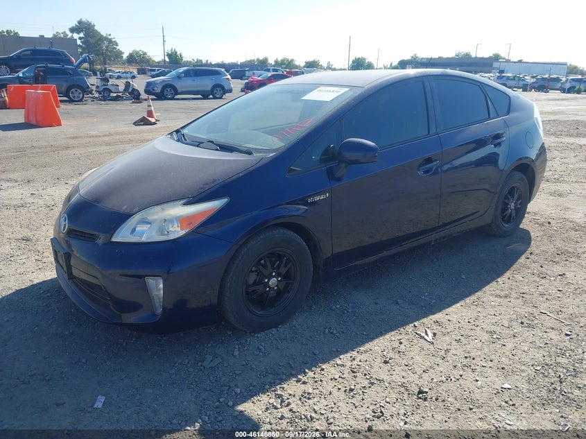 Vin: jtdkn3du2f0438794, lot: 46646607, toyota prius 20152