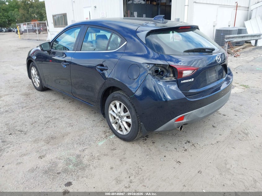 Vin: 3mzbm1m76gm260448, lot: 46646624, mazda mazda3 i touring 20163