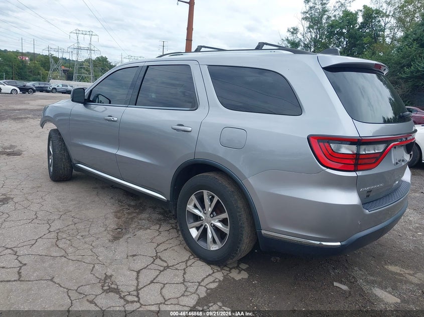 Vin: 1c4rdhdg6gc455445, lot: 46646625, dodge durango limited 20163