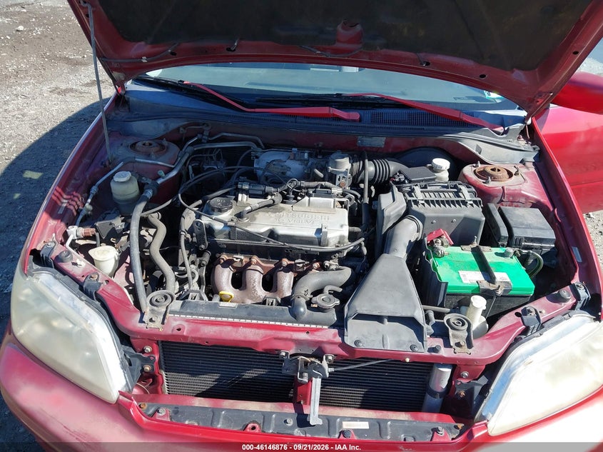 MITSUBISHI LANCER 2002 VIN JA3AJ36EX2U053045