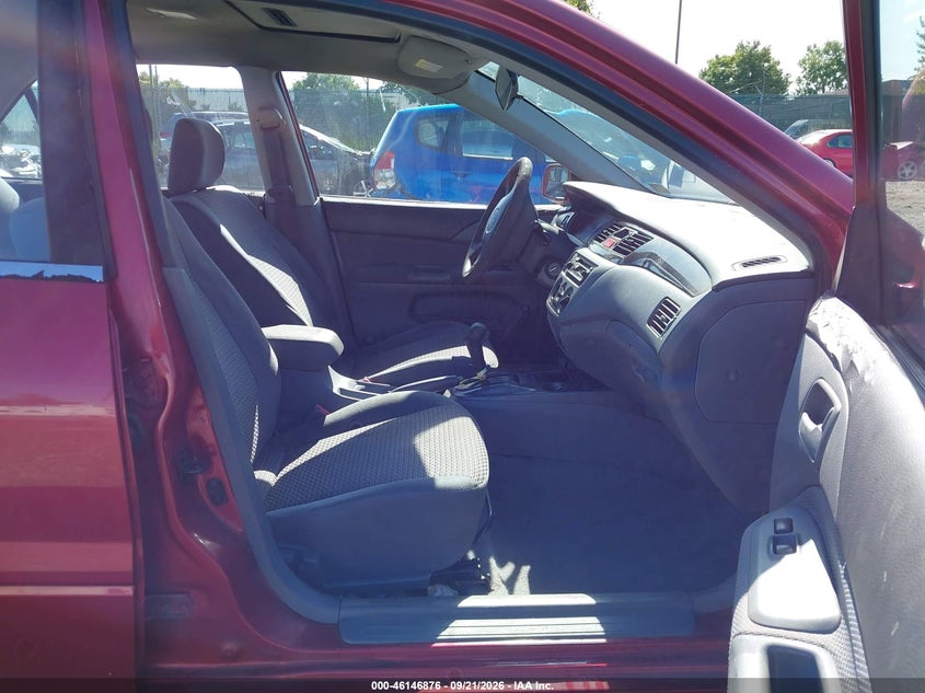MITSUBISHI LANCER 2002 VIN JA3AJ36EX2U053045