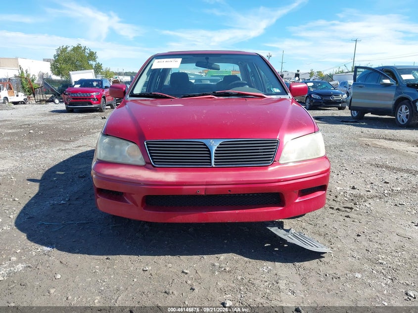 MITSUBISHI LANCER 2002 VIN JA3AJ36EX2U053045
