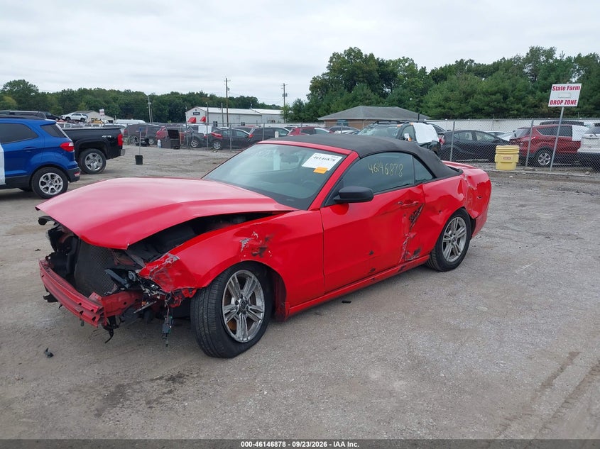 Vin: 1zvbp8em8e5317160, lot: 46646635, ford mustang v6 20142