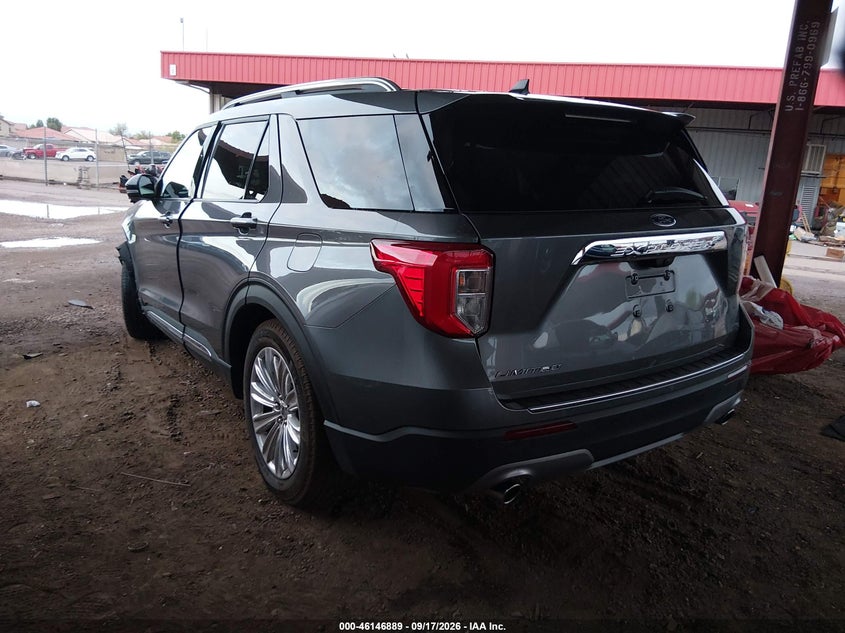 Vin: 1fmsk7fh2pgc36851, lot: 46646646, ford explorer limited 20233
