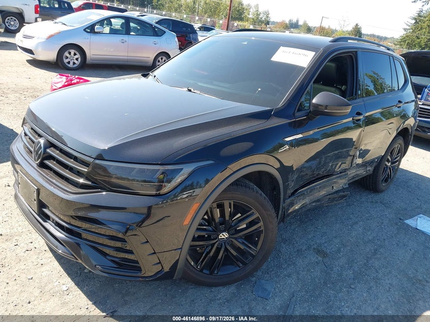 Vin: 3vv8b7ax3nm069630, lot: 46646653, volkswagen tiguan 2.0t se r-line black 20222
