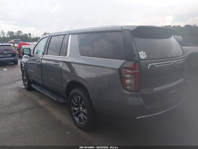 Vin: 1gnscckd0mr154248, lot: 46646659, chevrolet suburban lt 20213