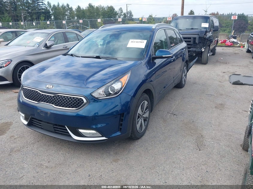 Vin: kndcc3lc5h5082558, lot: 46646662, kia niro ex 20172