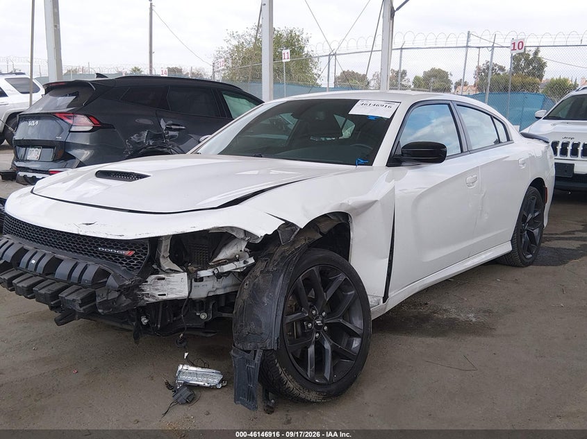 Vin: 2c3cdxhg8kh545250, lot: 46646672, dodge charger gt rwd 20192