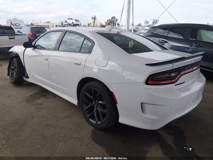 Vin: 2c3cdxhg8kh545250, lot: 46646672, dodge charger gt rwd 20193