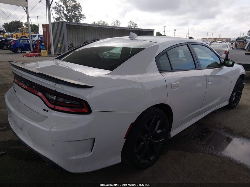 Vin: 2c3cdxhg8kh545250, lot: 46646672, dodge charger gt rwd 20194