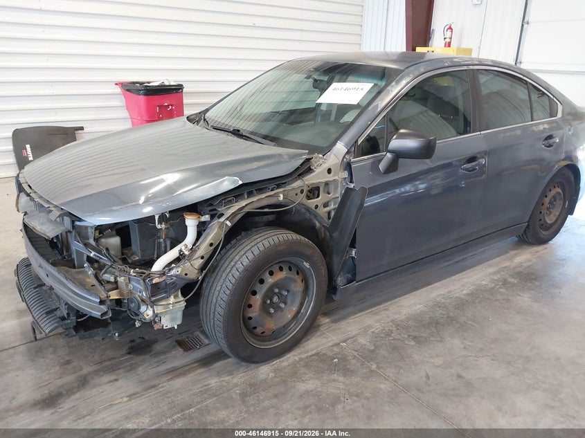 Vin: 4s3bnba6xf3014116, lot: 46646673, subaru legacy 2.5i 20152