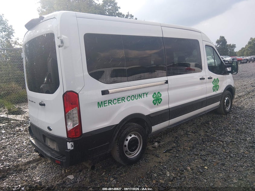 Vin: 1fbax2c84rkb72180, lot: 46646684, ford transit-350 furgoneta de pasajeros xl 20244