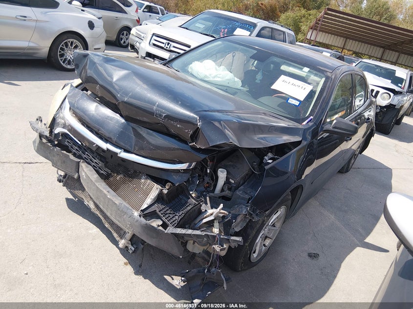 Vin: 1g11b5sl3ff335738, lot: 46646688, chevrolet malibu ls 20152