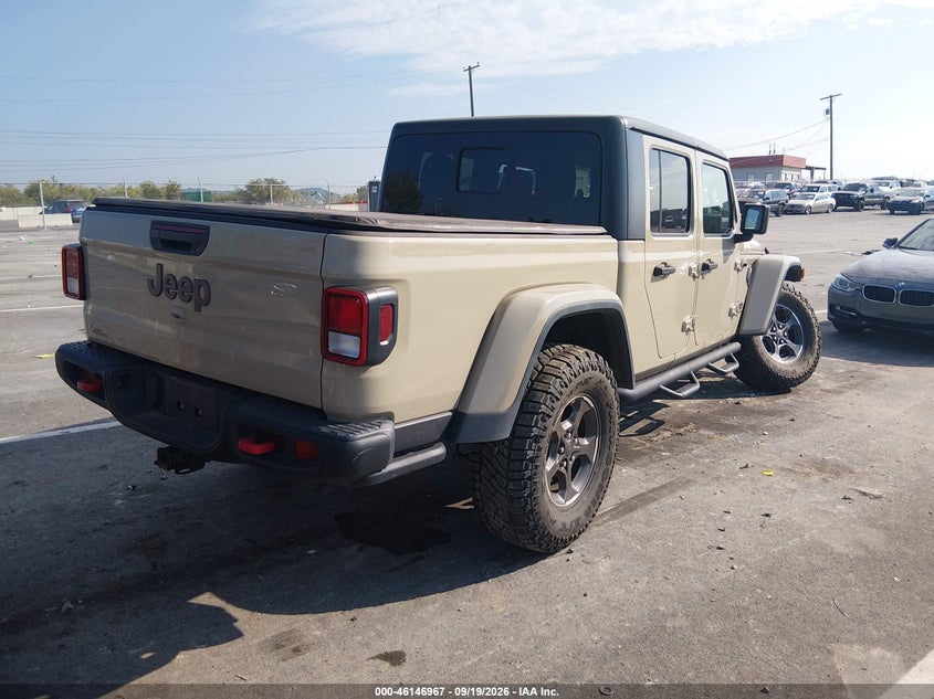 Vin: 1c6jjtbg9ll205629, lot: 46646724, jeep gladiator rubicon 4x4 20204