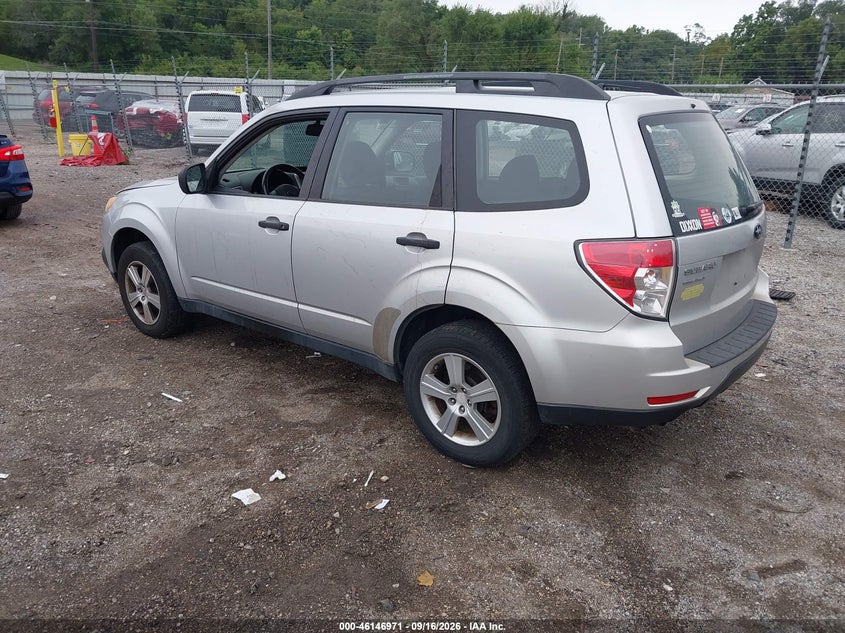 Vin: jf2shabc6bg751808, lot: 46646728, subaru forester 2.5x 20113