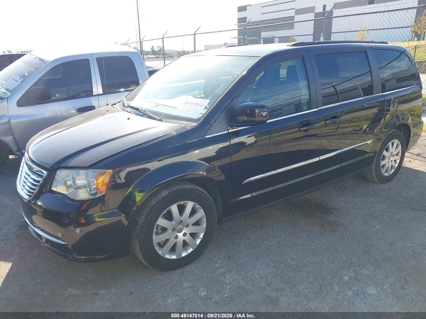 Vin: 2c4rc1bg3fr560432, lot: 46646771, chrysler town & country touring 20152