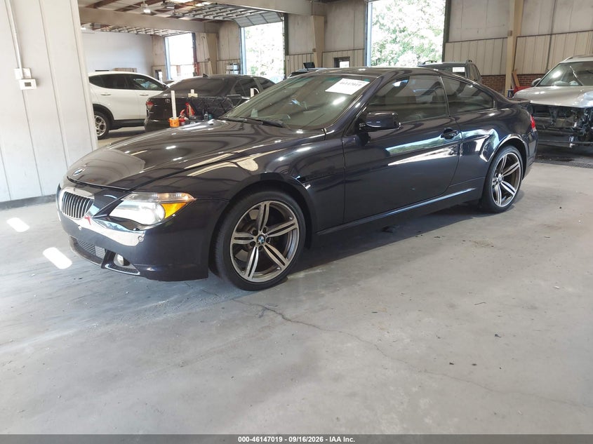 BMW 650I 2006 VIN WBAEH134X6CR49367