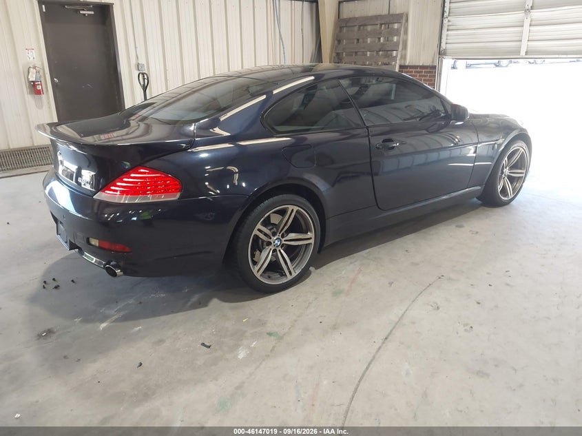 BMW 650I 2006 VIN WBAEH134X6CR49367