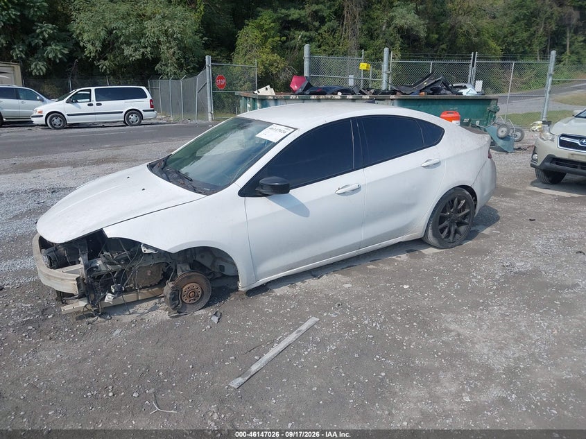 Vin: 1c3cdfba1dd294778, lot: 46646783, dodge dart sxt 20134
