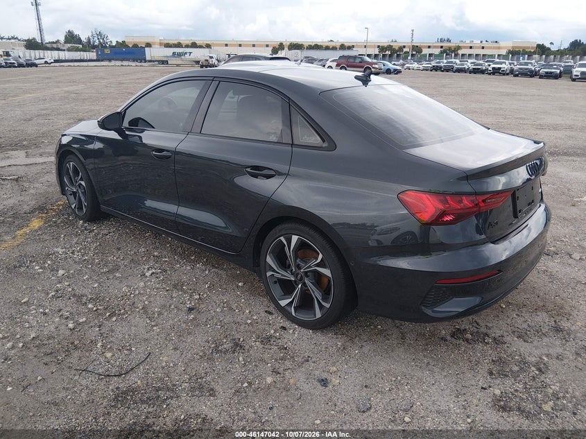 AUDI A3 2023 VIN WAUHUDGY3PA055473