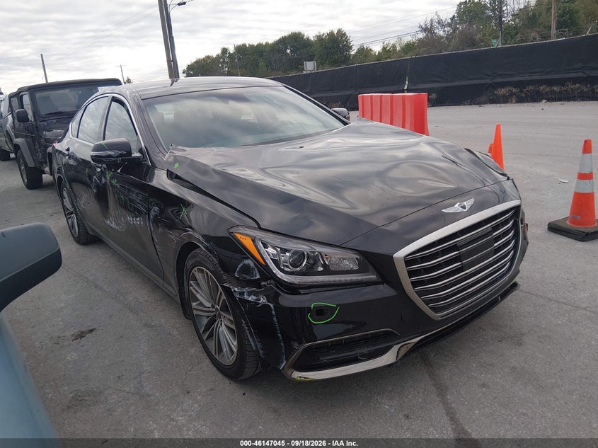 Vin: kmtfn4je7ku323875, lot: 46646801, genesis g80 3.8 2019 img_1