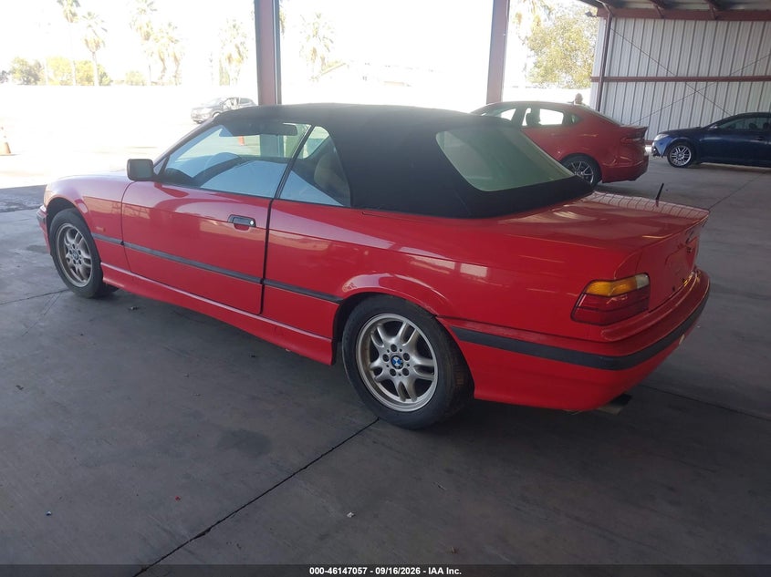 BMW 328IC 1997 VIN WBABK8324VET99727